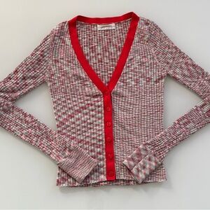 Urban Outfitters Button-Front Ribbed Cardigan – Size M